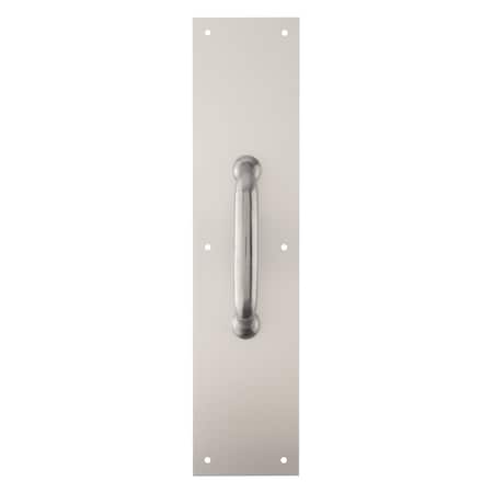 Brinks Commercial Brinks 15 in. L Satin Aluminum Pull Plate BC41006